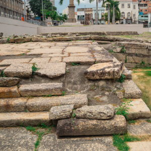 Cais do Valongo historic site in Rio de Janeiro’s Little Africa