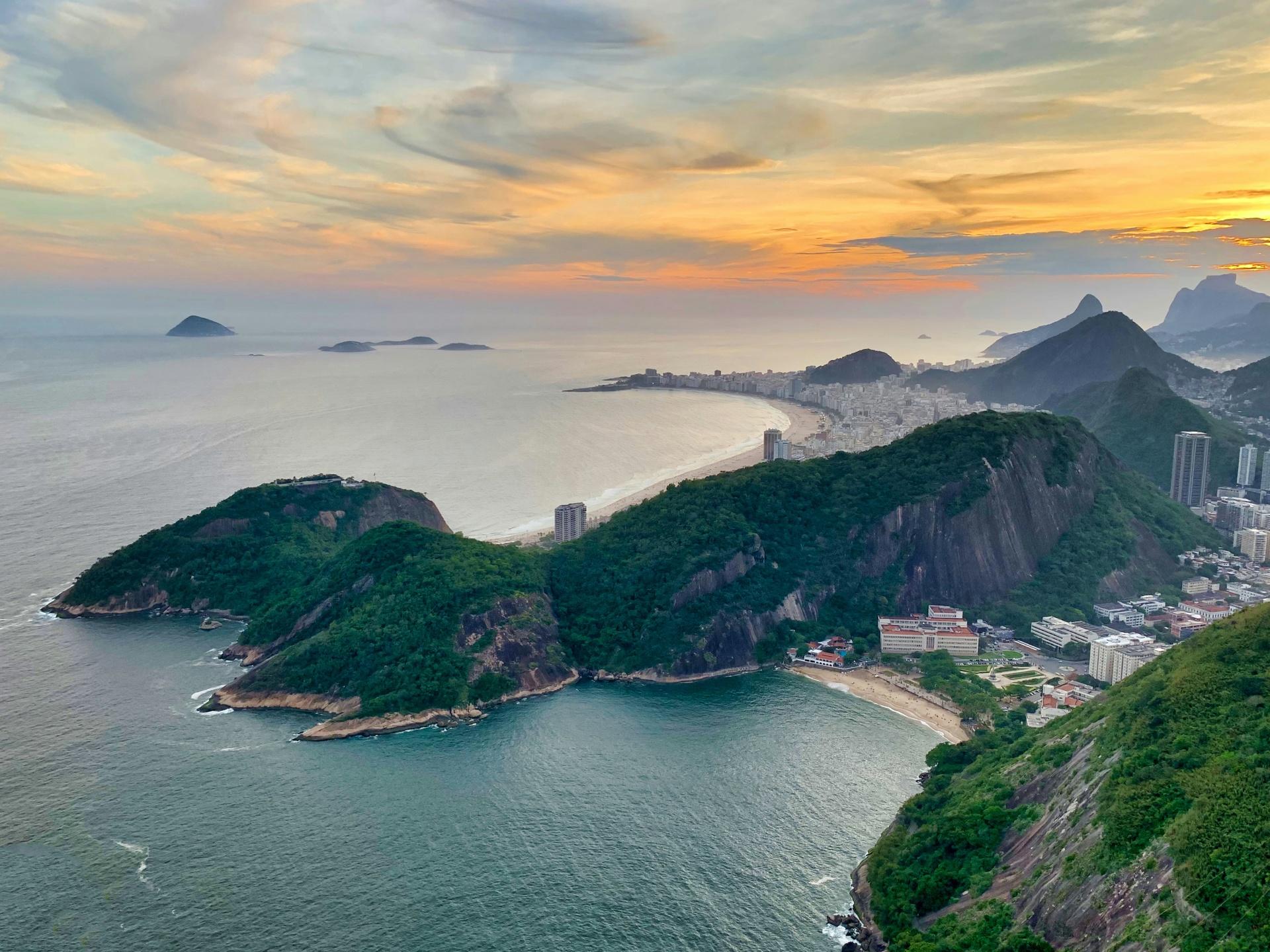 Breathtaking views over Rio de Janeiro